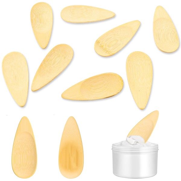 8 Pcs Natural Wooden Deodorant Cream Applicators, Multi-Functional Body Applicator,