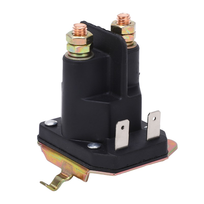 12V Starter Solenoid with 2 Terminal 532138406 Compact Structure Replacement