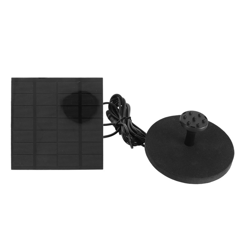 Solar Water Fountain Pump Outdoor Small Submersible Bird Bath Fountain