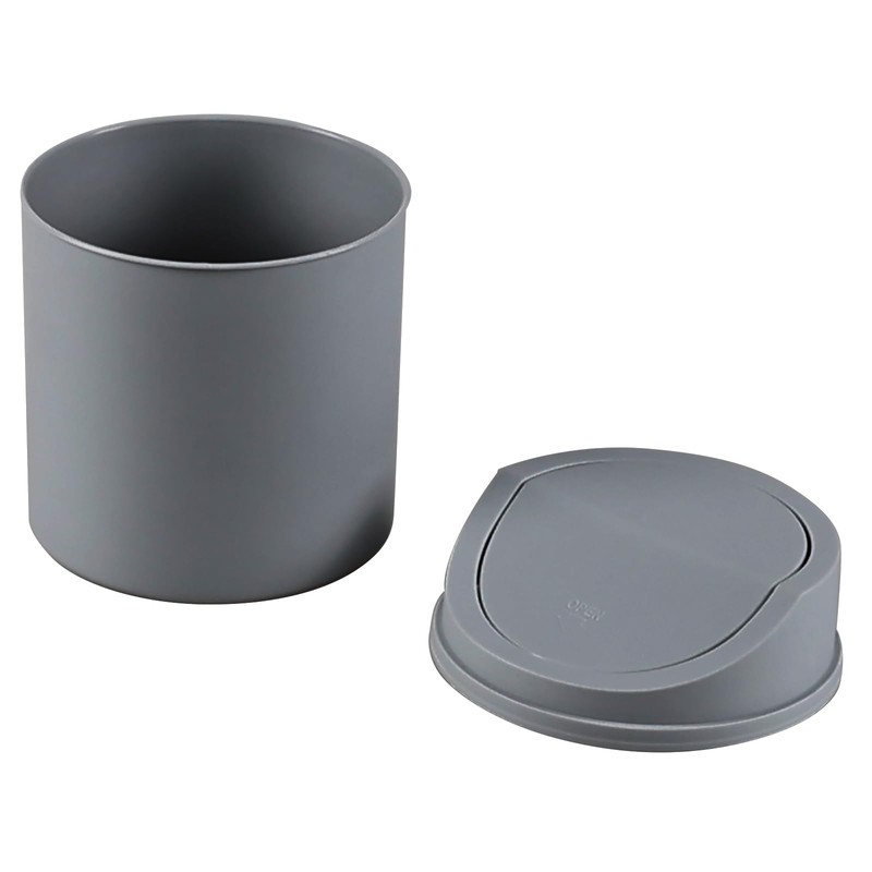 Qskely 2 L bote de basura de escritorio, pequeño bote