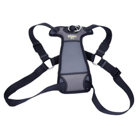 Coastal Pet Walk Right Front-Connect No-Pull Padded Dog Harness - Adjustable & Comfortable Dog Harness - Small & Large Breed Fit - Quality Pet Supplies - Black, LRG (26"-38")