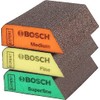 Bosch Professional 3x Expert S470 Combi Blocks (69 x 97