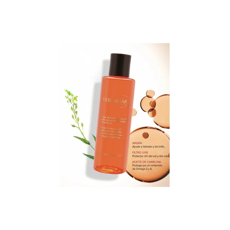 Óleo Capilar Aceite Protector De Color Terramar 98mls