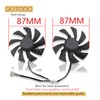 Dotodo 87 mm GA92A2H 0.35A Fan for Graphics Card Cooler