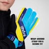 Mitre Magnetite JNR Goalkeeping gloves - Blue/Cyan/Yellow - 5