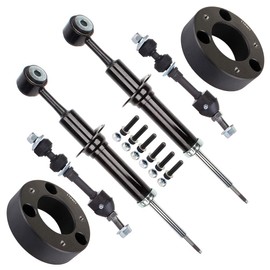 SCITOO 6pcs Suspension Kit Fit 2005-2008 For Ford for F-150-2.5 inches Leveling Lift Kit, Strut Coil Assembly, Sway Bar End Link