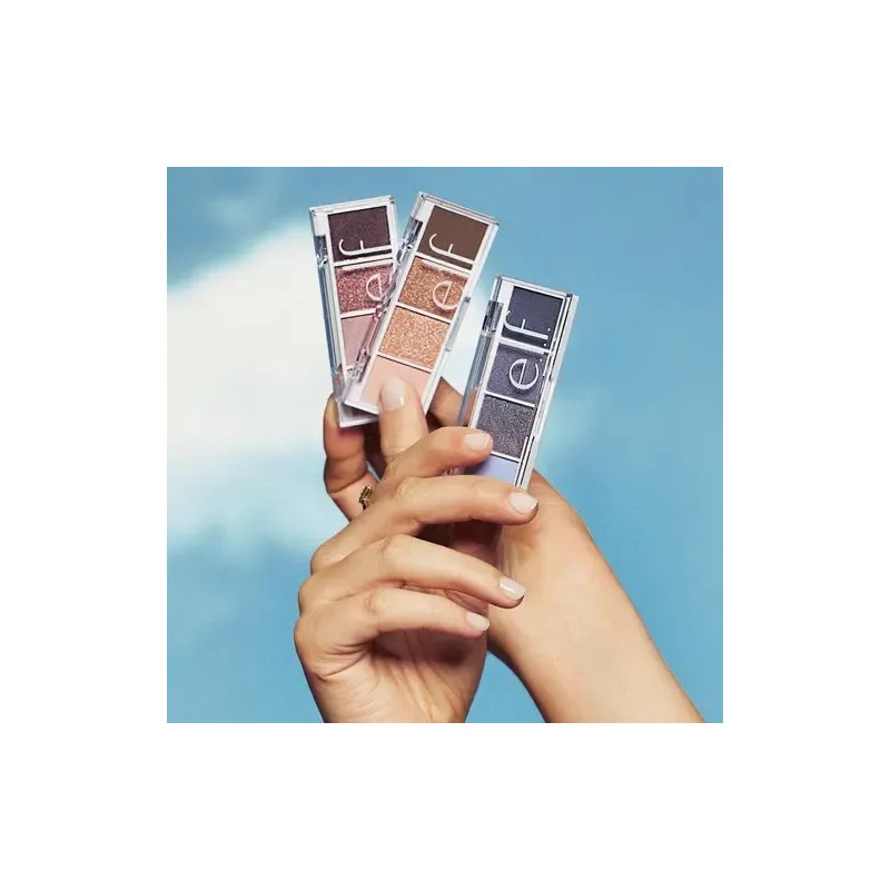 Elf Bite Size Eyeshadow Cuarteto Sombras Cream Sugar
