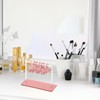 PATIKIL 50 Stück Kleiderbügel Ohrringhalter, Mini Acryl Mantelbügel Ohrringbügel Bügelständer