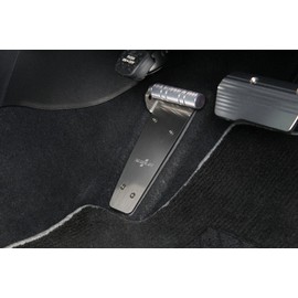 NEOPLOT Footrest Footrest Bar NEO NP79220 Adjustable Left Foot Position CVT Car Toyota Prius PHV (ZVW5#) / Corolla Sportra (NRE21#/ZWE21#) Silver 9cm