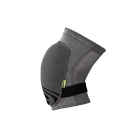 IXS Flow Zip Knee Guard Grey XXL Schutz, Erwachsene, Unisex, Schwarz