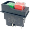 KJD17/120V Switch 5-Pin 16A Push Button Solenoid Switch (1-Pack) for
