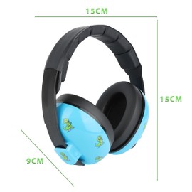 Calm Kidz baby ear defenders | kids hearing protection | dinosaur T rex | toddler earmuffs | one size | infant noise cancelling headphones | autism autistic sound blocking | sleeping accessories