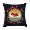 Powered By Chamoy Pickles Retro Humor Hot Pickle Food Lover