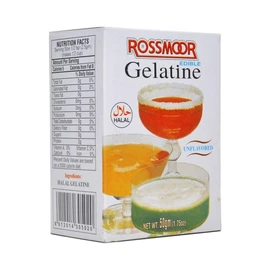 Halal Gelatine powder, Gelatin powder Halal 50gm unflavoured powder
