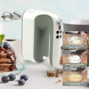 Yomelo 9-Speed Digital Hand Mixer Electric, 400W Powerful DC Motor,