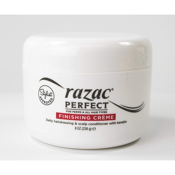 Razac Perfect For Perms Finish Creme 8 Ounce (235ml) (6 Pack)