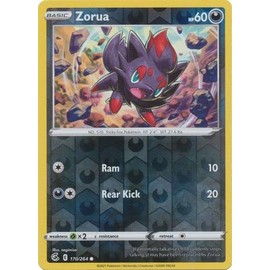 Zorua - 170/264 - Common - Reverse Holo - Sword & Shield - Fusion Strike