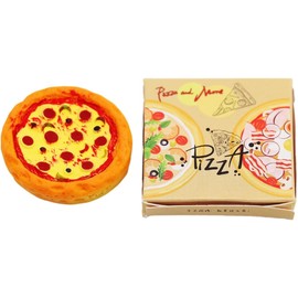 1Set Miniature Pizza Box, 1:6 1:12 Dollhouse Food Model Set Doll House Furniture Supplies1 Dollhouse Accessories