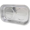 KS Tools 800.0151 Stainless steel magnetic tray, 140x240mm