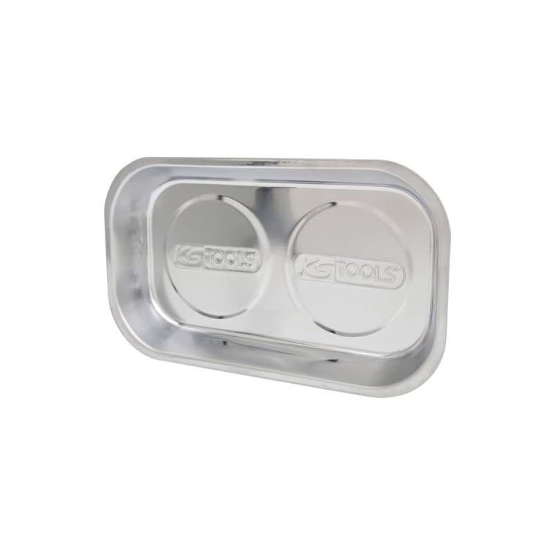 KS Tools 800.0151 Stainless steel magnetic tray, 140x240mm
