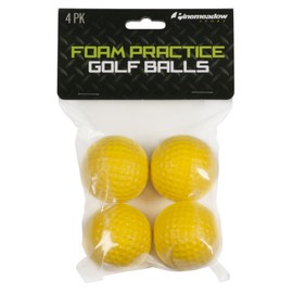 Pinemeadow Sport Foam Practice Golf Balls-Pack of 4