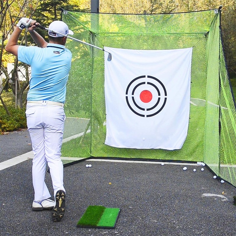 Gagalileo Golf Target, 1.5 x 1.5 m, Velvet Material, Noise
