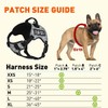 Dogline Quest No-Pull Dog Harness with Deaf Dog Reflective Removable