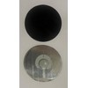 Anti-Tick Label Round 4 cm Black Deactivatable 8.2 MHz Pack