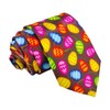 WOAIDY Easter Tie Novelty Eggs for Men Gift Necktie