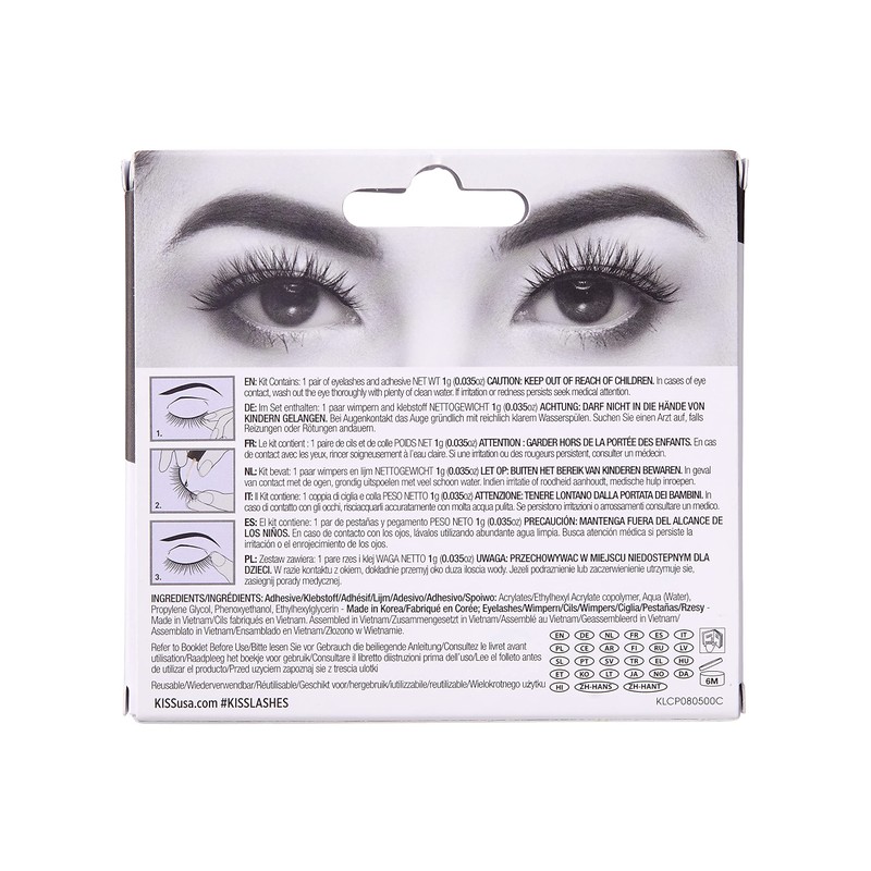 KISS Lash Couture Triple Push Up Garters