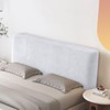 Yidaxing Bed Headboard Covers, Bed Headboard Cover, Soft Stretch Velvet