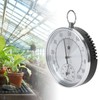 Deryang Greenhouse Hygrometer, High Permeability Temperature Humidity Meter, for Greenhouse