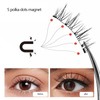 Magnetic Eyelashes Natural Look 2 Pairs Lashes Reusable Cat Eye