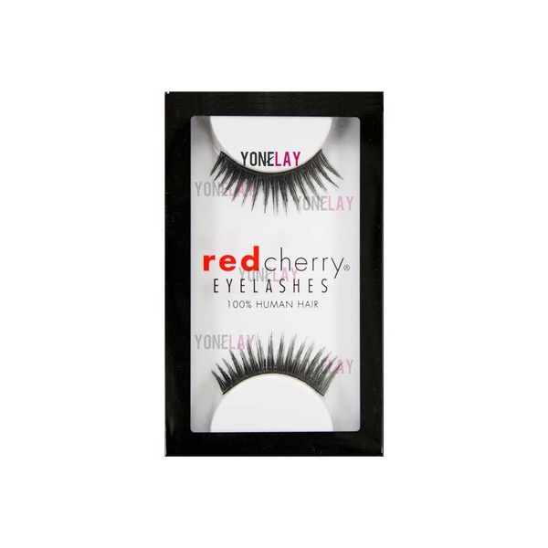 Red Cherry #15 Eye Lash 100% human Hair pack of 2