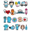 BOWNDY Medical Nurse Charms for Clog Shoe Decoration,Nursing Charm,Bulk Charms,Charms
