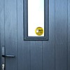 SAFESIGN (2 Pack) No Cold Calling Round Vinyl Sticker for
