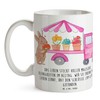 Mr. & Mrs. Panda Tasse Osterhase Blumenwagen - Ostergeschenke, Osterdeko,