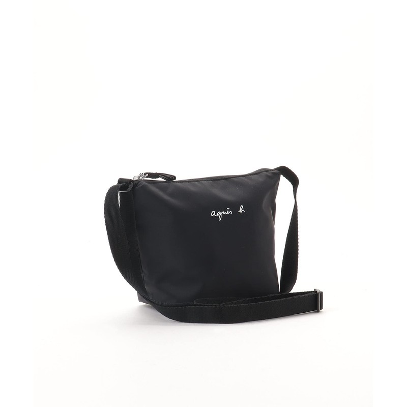 Agnes B AC12 E Pochette Kids Logo, Black