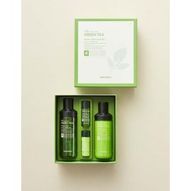 TONYMOLY [토니모리] 더 촉촉 그린티 수분 2종 세트 (수분 스킨+수분 로션) [Tony Moly] The Moisturizing Green Tea Hydration Set (Hydrating Skin + Hydrating Lotion)