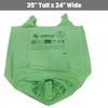 ECOBEWUS 100% Compostable 13 Gallon Bags (35 Bags) Tall Kitchen