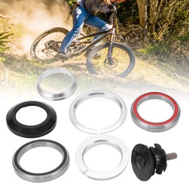 CHICIRIS Bicycle bearing headset LeBycle 41.8-52 mm M4/5 mountain bike road bike bearing headset straight tapered tube sportinggoods