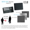 orso Bruno original Men's Wallet Black Leather RFID Men's Wallet