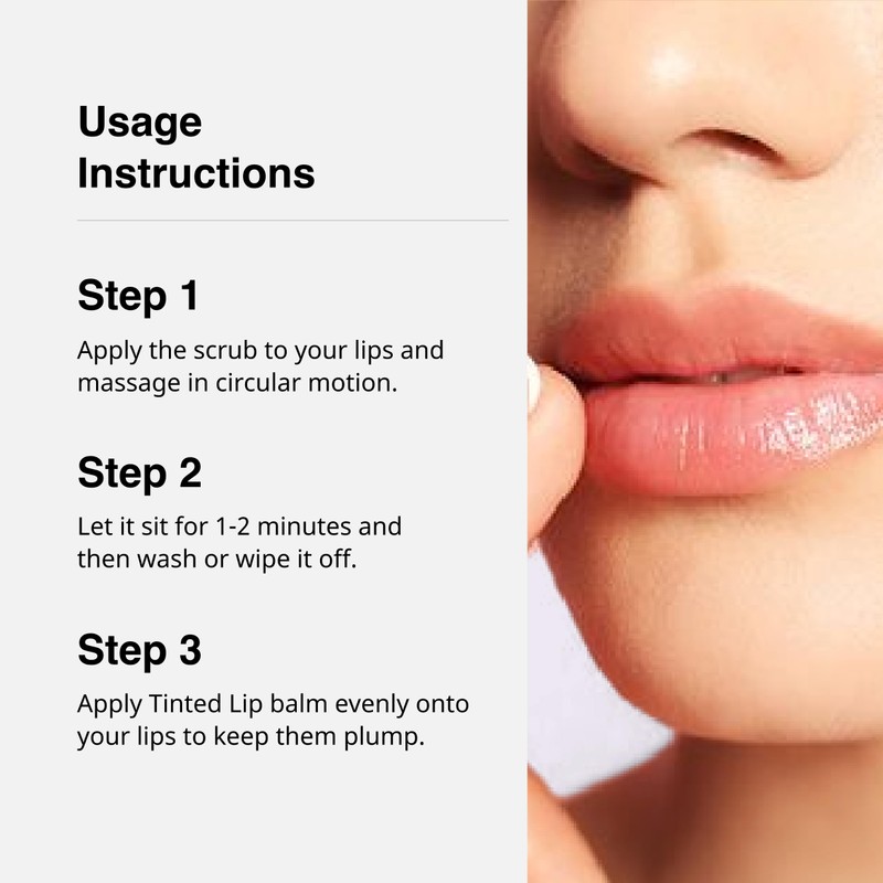 Cureskin Lip Scrub Combo | Lightening Lip Scrub for Men