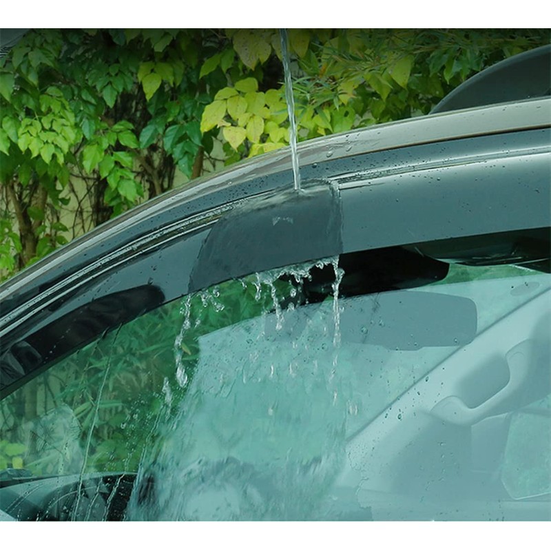 Pezmenn 4Pcs Window Visor Deflectors Rain Guards Compatible with Acura