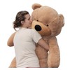 Joyfay 63" Giant Teddy Bear Light Brown Huge 5.25 feet