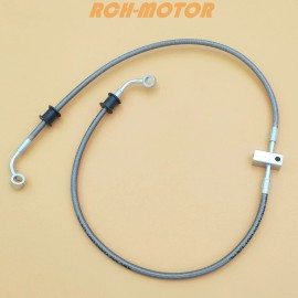 R&C Front Braided Brake Hose Line For Arctic Cat ATV Alterra 450 2016