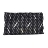 Adrienne Vittadini Travel Hanging Cosmetic Pouch Case, Black/Grey