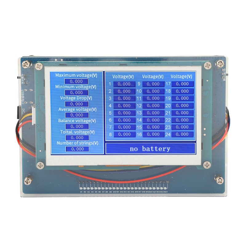 1 to 24 String Battery Voltage Tester Accurate Measurement Smart