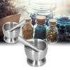 Garlic Grinder Manual Food Grade Stainless Steel Pills Spice Grinding