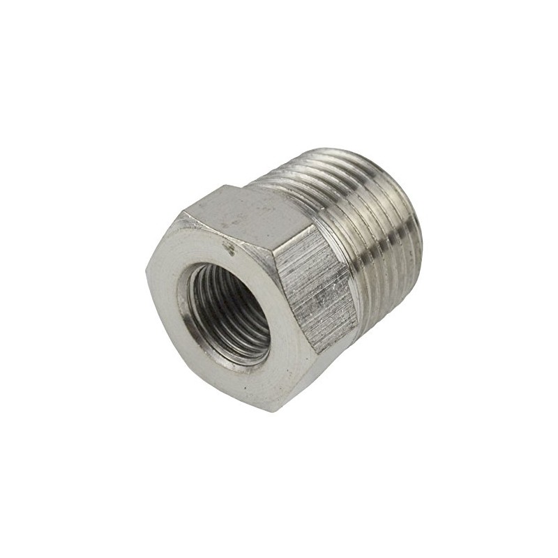 1/2" BSP Male to 1/4" BSP Female Threaded Adapter Hex